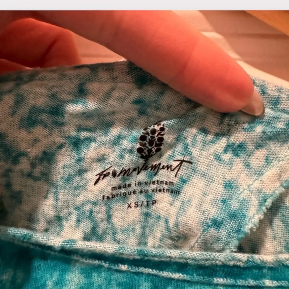 FP Movement by Free People Turquoise Long Sleeve Top - Picture 4 of 7